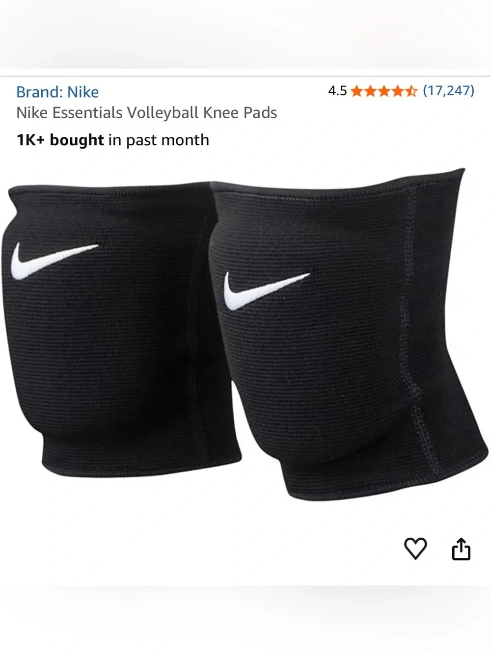 New Nike M/L Knee Pads